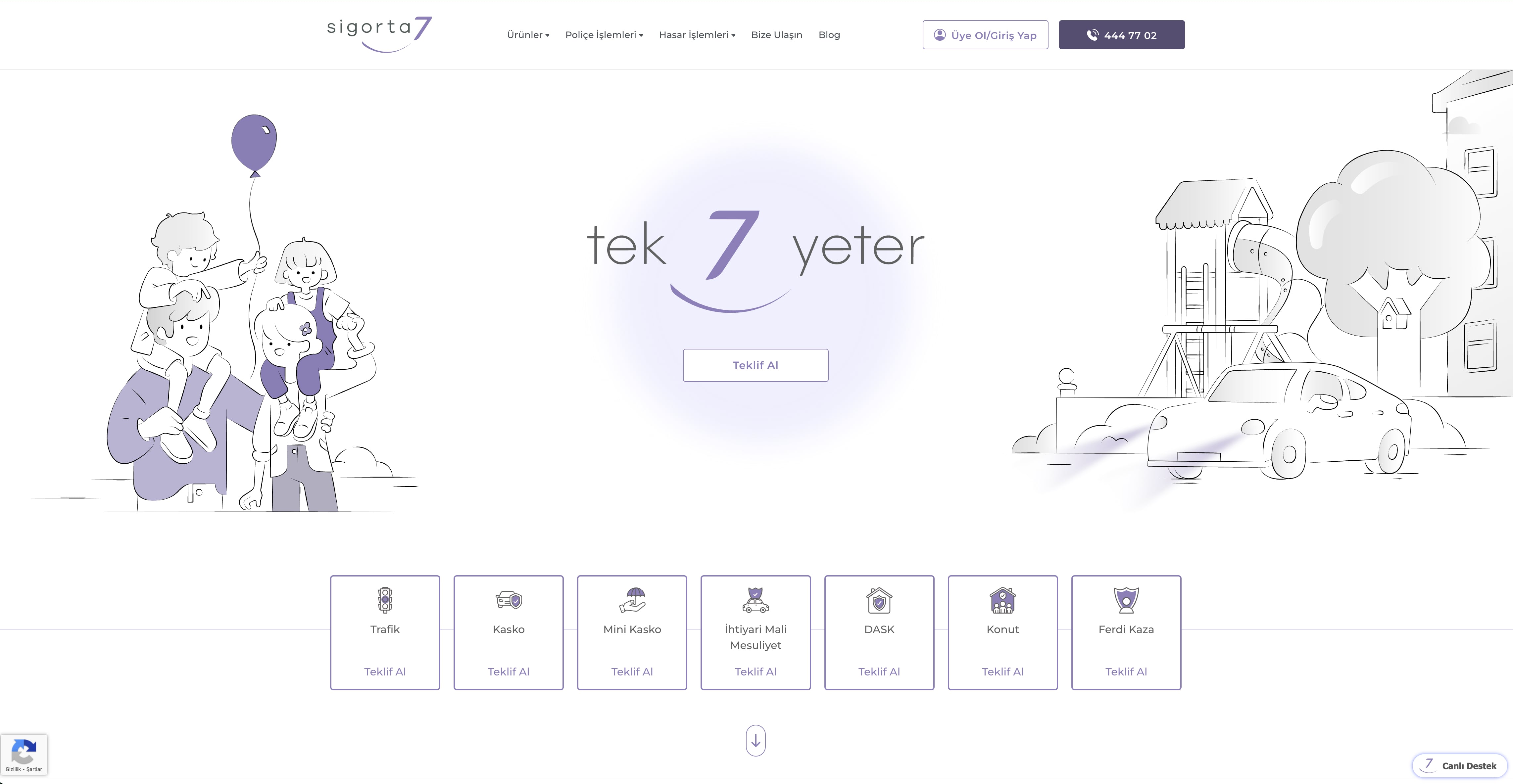 sigorta7 online sigorta teklifi alma işlem rehberi